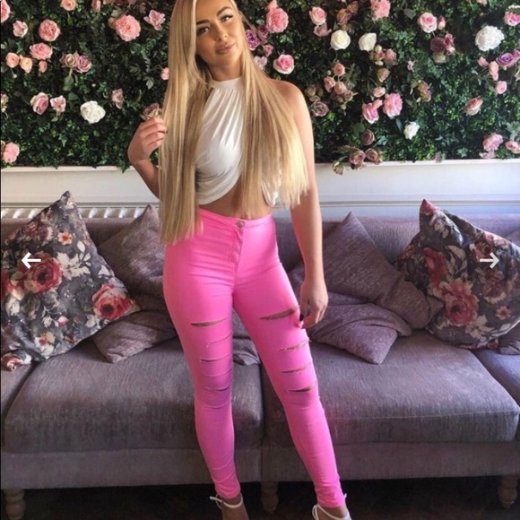 Denim - 🌸 LAST ONE Neon Barbie Jeans
